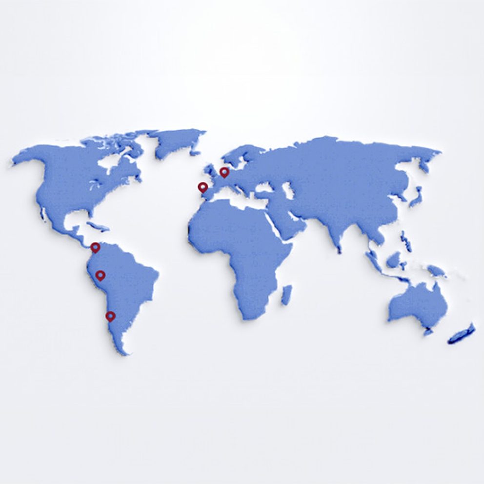 Presencia internacional